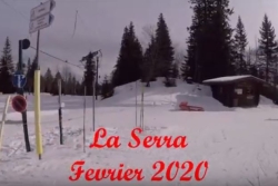 Vidéo ski à la Serra 2