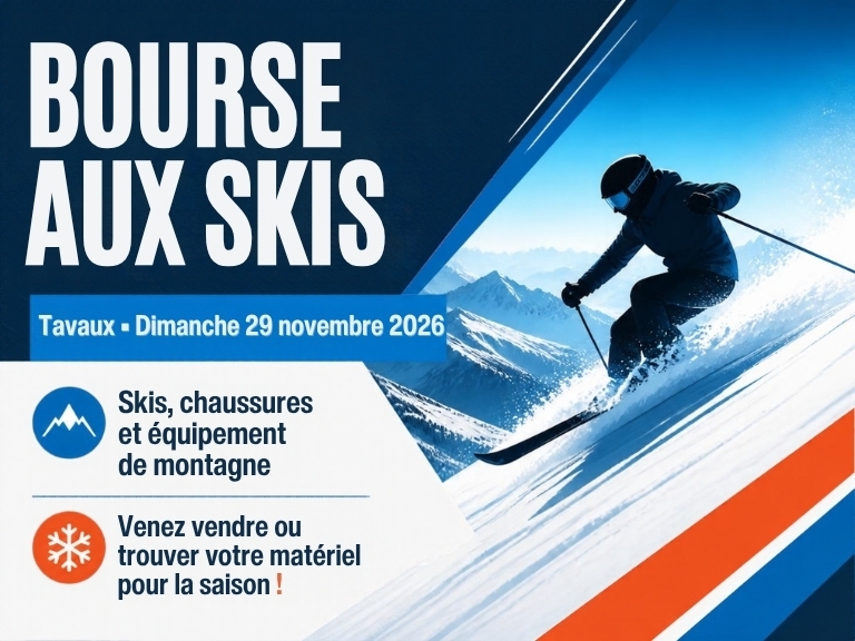 BOURSE AUX SKIS DIMANCHE 29 novembre 2026