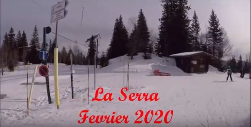 Vidéo ski à la Serra 2